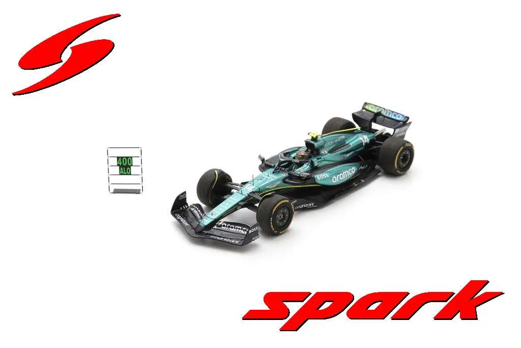 Spark : Aston Martin AMR24 Aston Martin Aramco F1 Team No.14 Mexican GP 2024 Fernando Alonso [1/43]