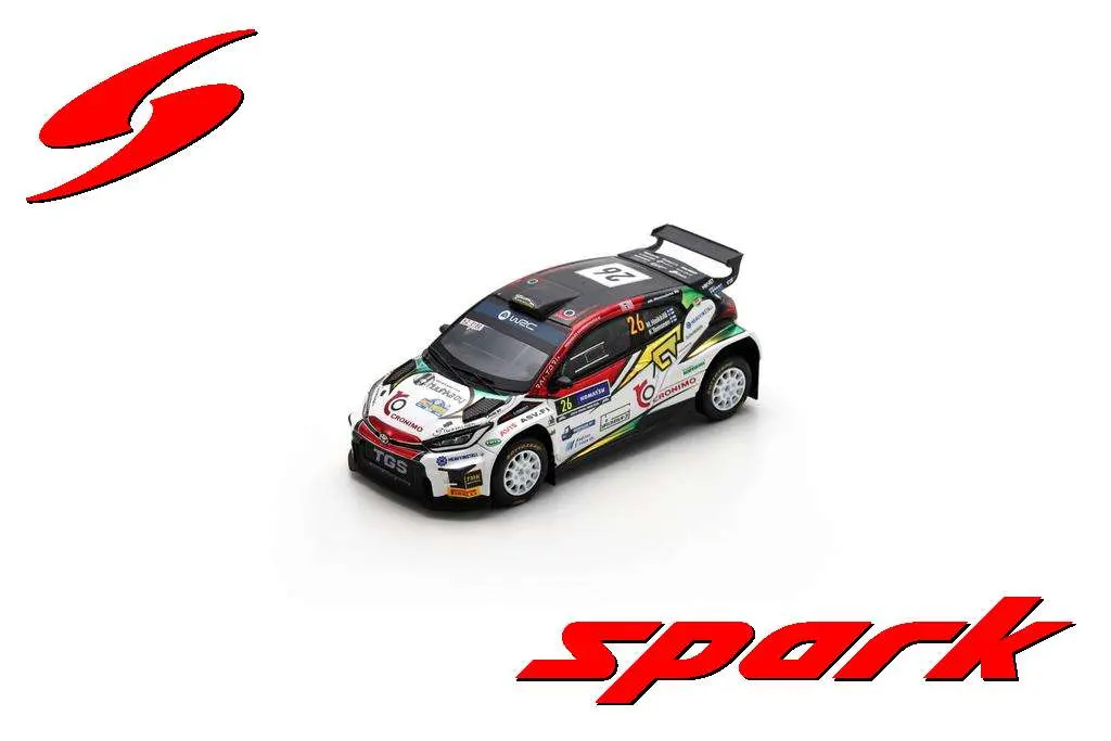 Spark : TOYOTA GR Yaris Rally 2 No.26 5th RC2 Rally Sweden 2024 M. Heikkila - K. Temonen