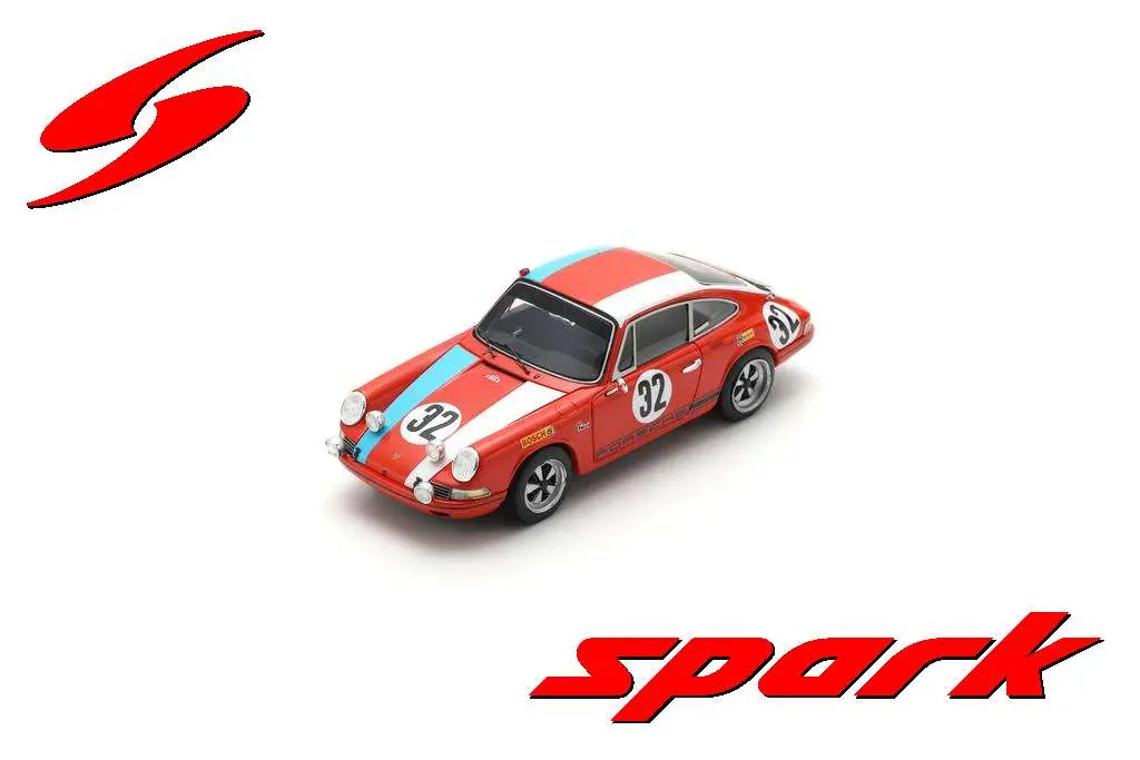 Spark : Porsche 911 No.32 Winner 24H Spa 1968 W. Kauhsen - H. Kelleners - E. Kremer [1/43]