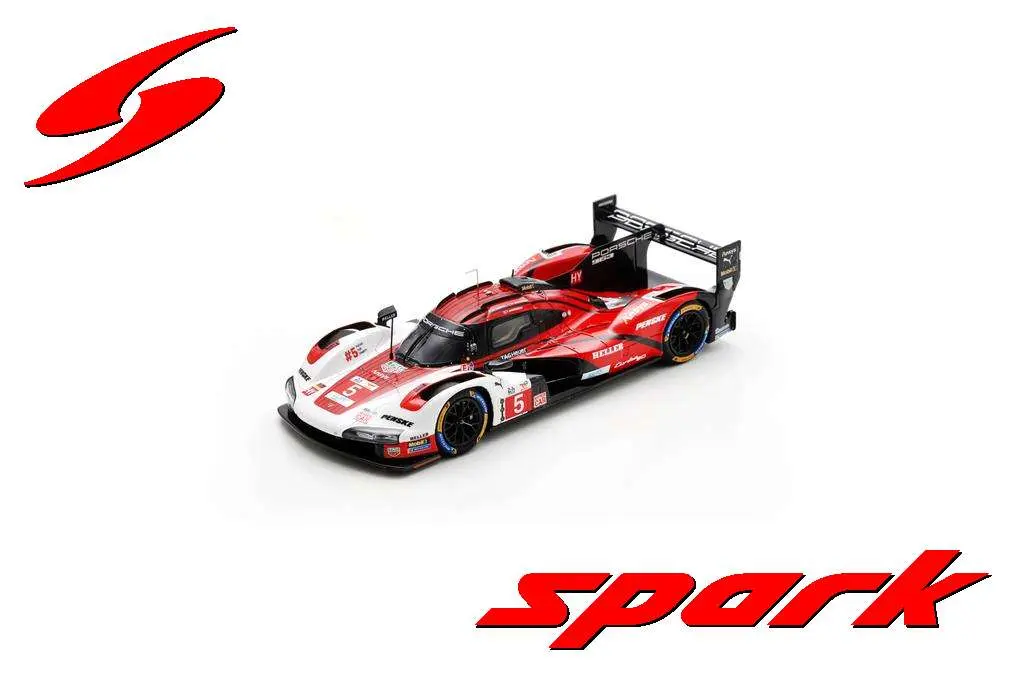 Spark : Porsche 963 No.5 PORSCHE PENSKE MOTORSPORT 6th Le Mans 24H 2024 M. Campbell - M. Christensen - F. Makowiecki [1/43]
