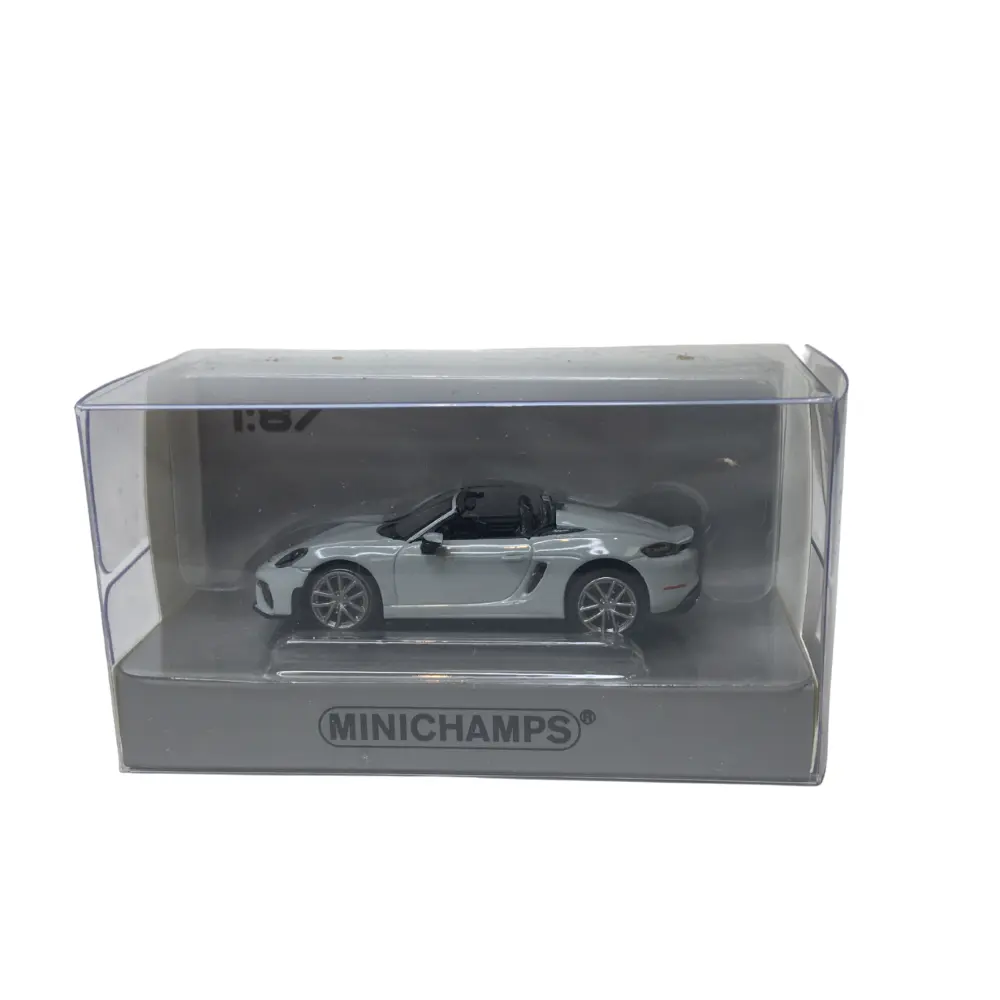 Minichamps : Porschre Boxster Spyder 2019 Gris
