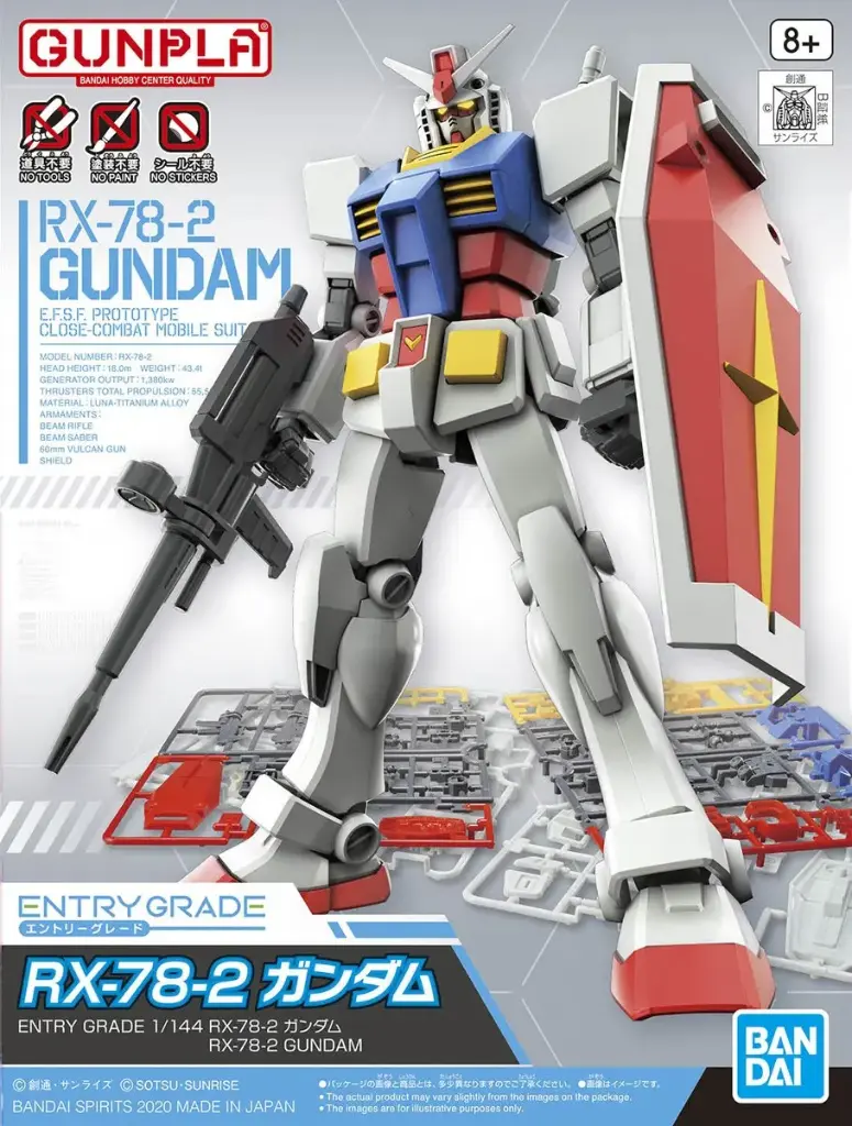 Bandai : RX-78-2 Gundam [EG][1/144]