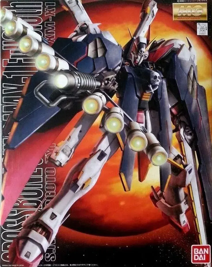 [BAI 5066373] Bandai : Crossbone Gundam X-1 FullCloth S.N.R.I. Proto Type Mobile Suit XM-X1 [MG][1/100]