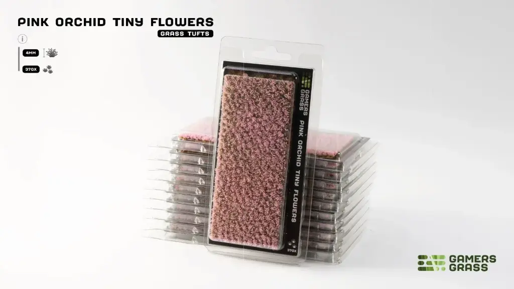 [GAG GGFS-PO] Gamers Grass : Pink orchid - Tiny Flowers (370Pcs) │ Touffes de Fleures 