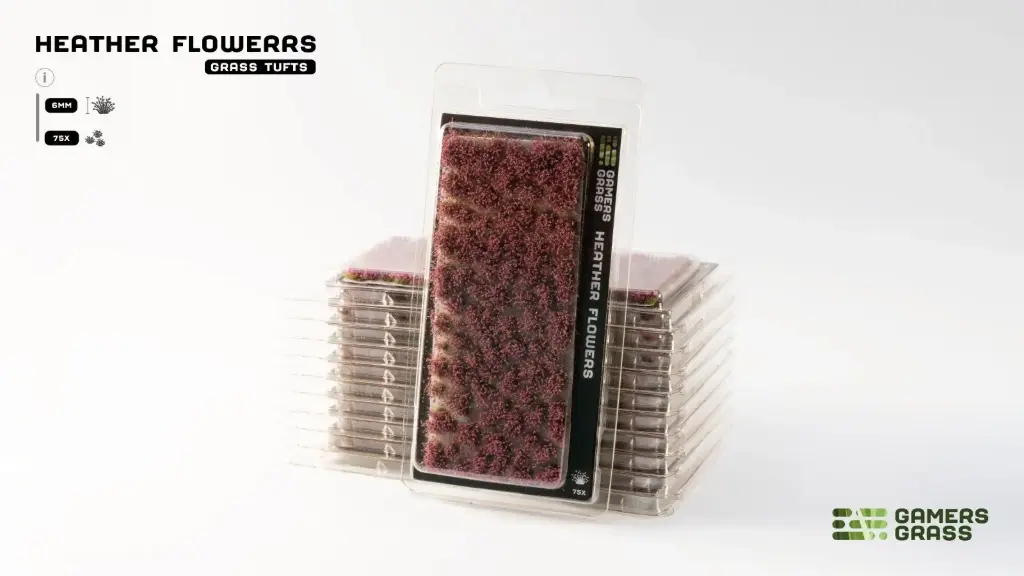 [GAG GGFS-HEA] Gamer Grass : Heather Flowers (75Pcs) │ Touffes de Fleures 