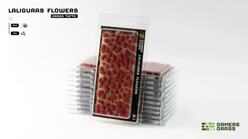 [GAG GGFS-LAL] Gamer Grass : Laliguras Flowers (75Pcs) │ Touffes de Fleures 