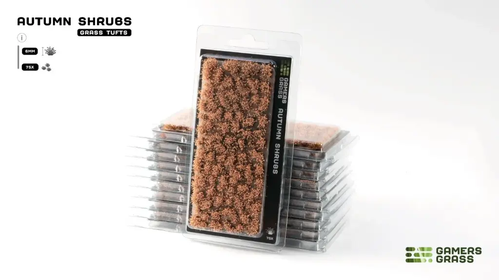[GAG GGFS-AUT] Gamer Grass : Autumn Shrubs (75Pcs) │ Touffes de Buissons