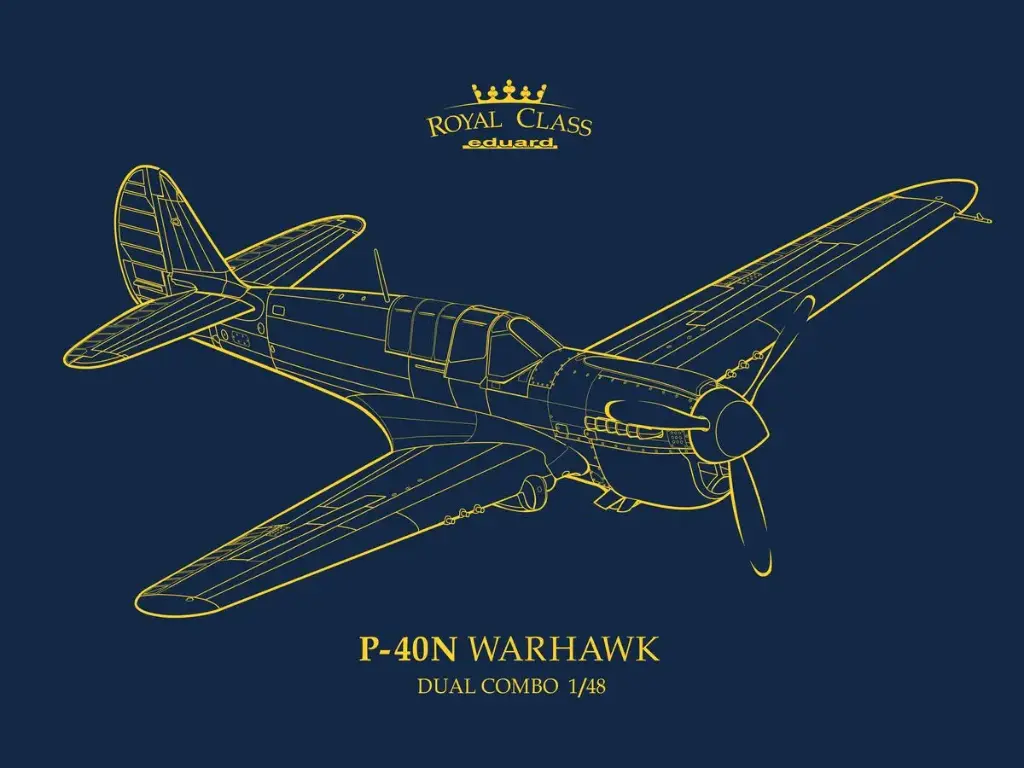 Eduard : P-40N Warhank Dual Combo 