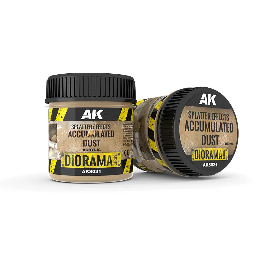 [AK AK8031] AK : Splatter effects accumulated dust │ Diorama Series - 100ML