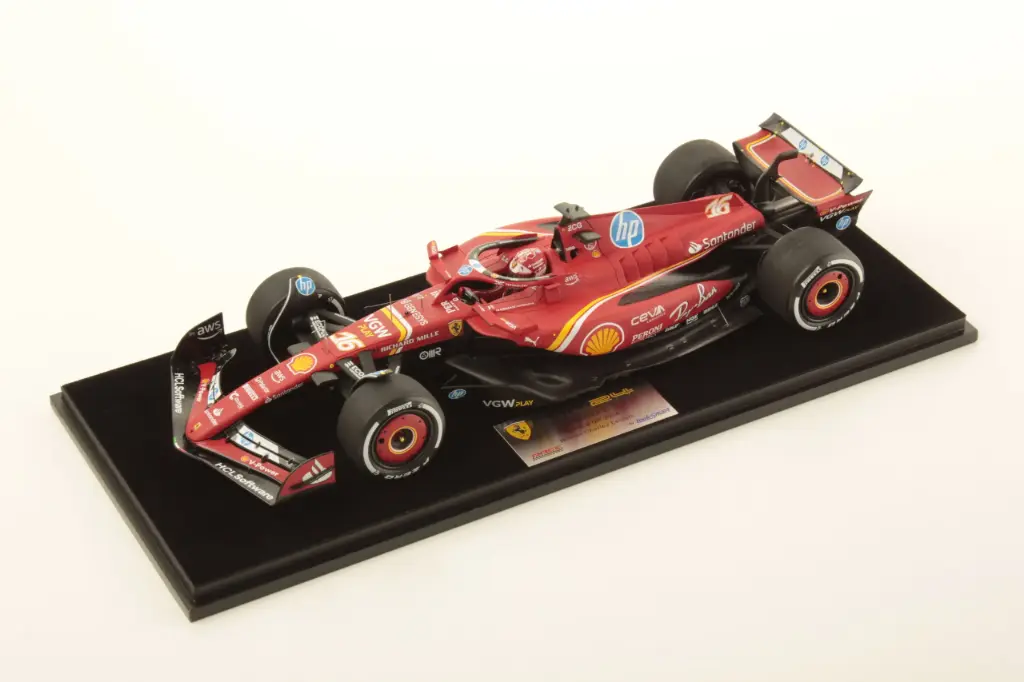 Looksmart : Ferrari SF-24 Monaco GP 2024 – Carlos Sainz 3th Place  [1/18]
