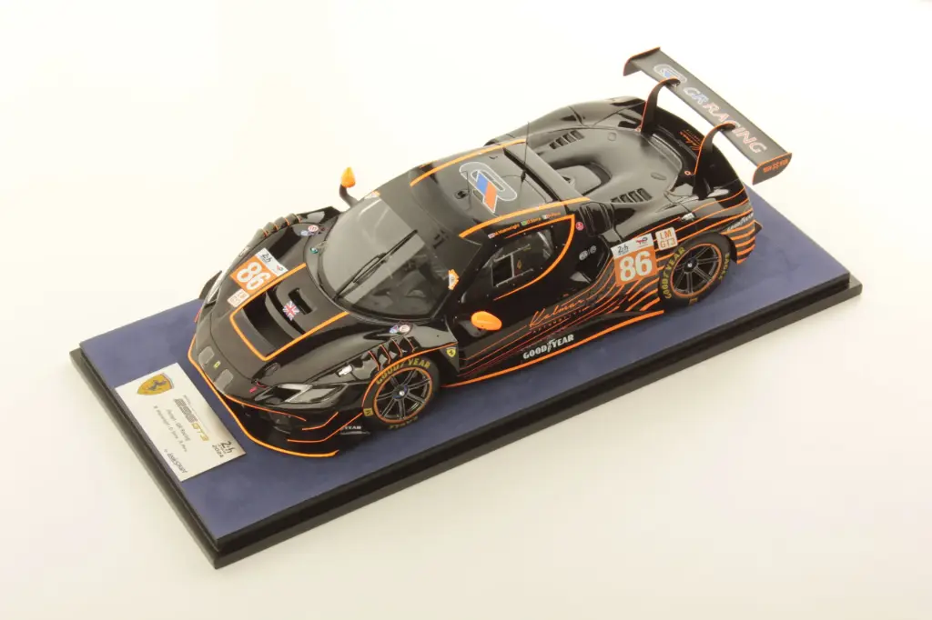 Looksmart : Ferrari 296 GT3 No.86 GR Racing Le Mans 24H 2024 Michael Wainwright – Daniel Serra – Riccardo Pera [1/18]