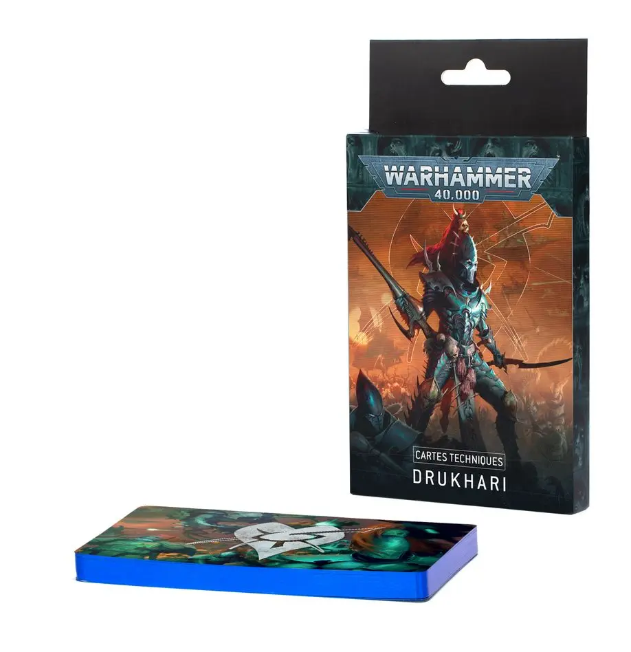 [GAW 45-02FR] Drukhari : Cartes Techniques [FR] │ Warhammer 40.000