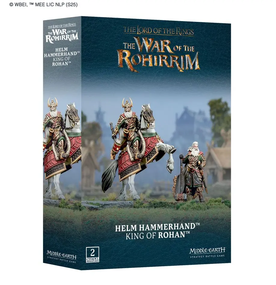 [GAW 30-100] The War of the Rohirrim : Helm Hammerhand Kinf of Rohan │ The Lord of the Ring Strategy Battle Game