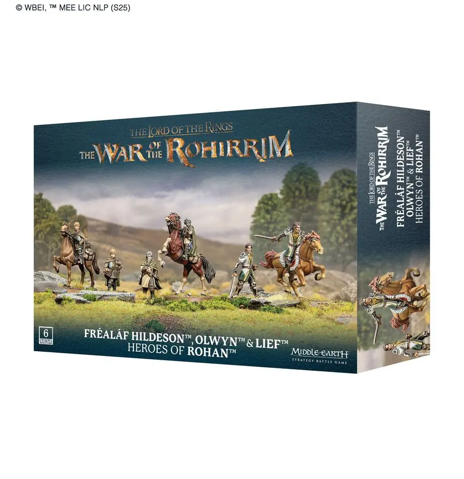 [GAW 30-99] The War of the Rohirrim : Frealaf Hildeson& Olwyn & Lief │ Middle-Earth Strategy Battle Game