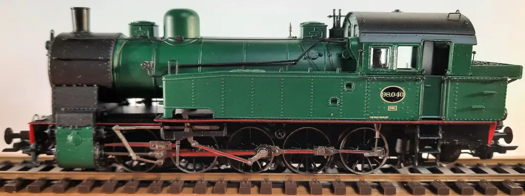 [ESU 31296] ESU : Locomotive Vapeur 98 040 T16.1 SNBCB-  NMBS DC/AC  Sound