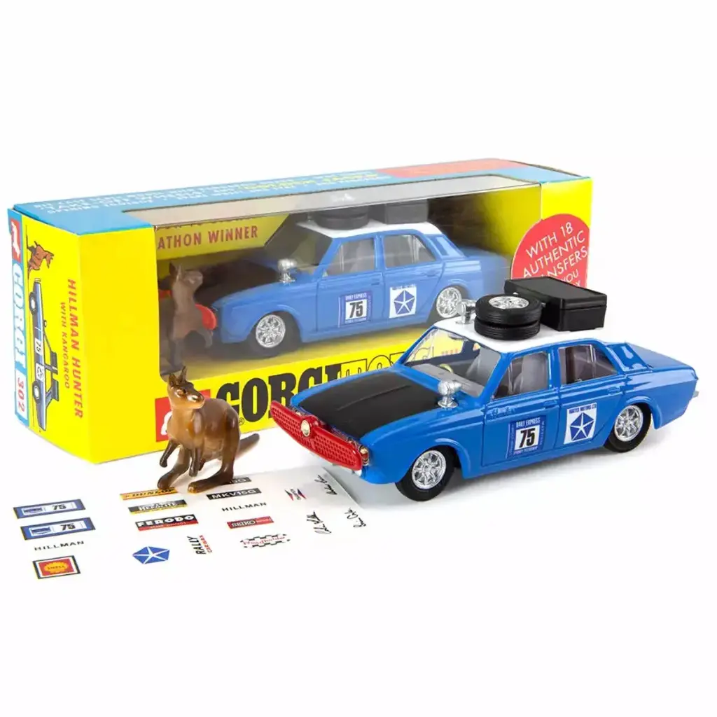 Corgi : Hillman Hunter With Kangaroo n°75 London to Sydney 