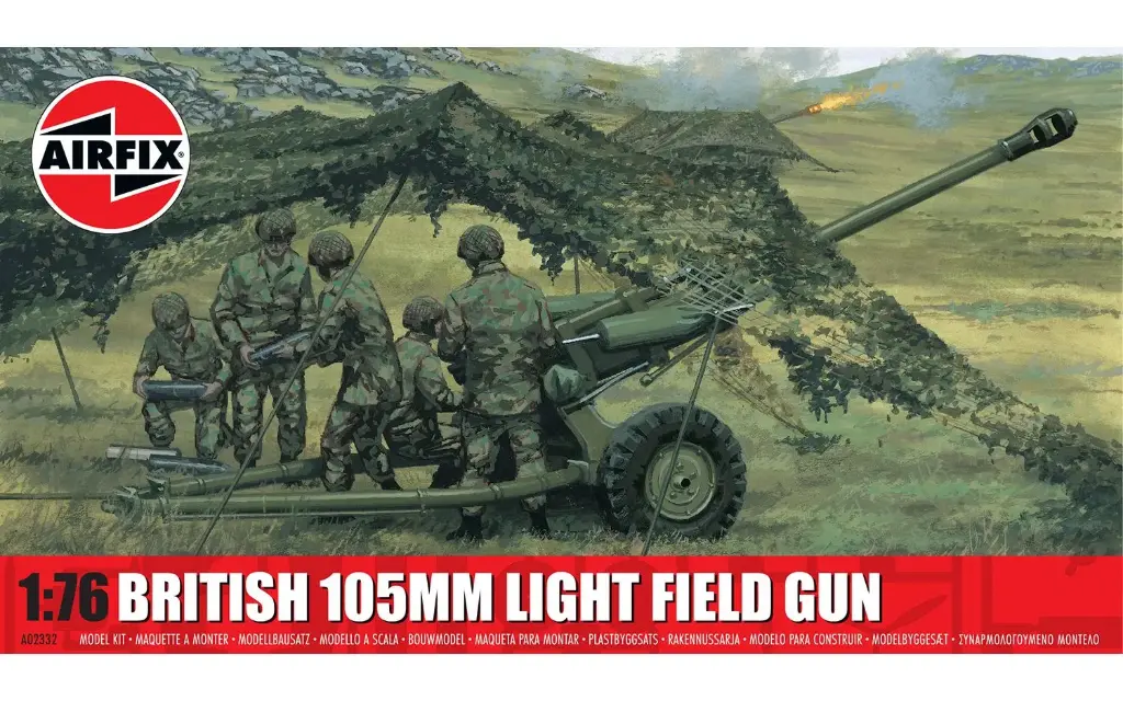 Airfix : Canon 105mm British Light Field Gun