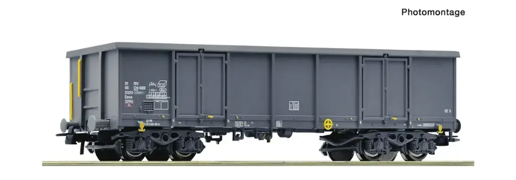 Roco : Wagon Eaos Ouvert UIC : 31 85 5320 061-5 SBB