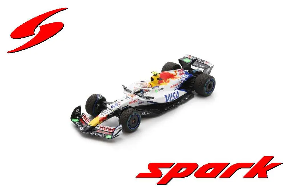 Spark : Racing Bulls VCARB 02 No.22 Visa Cash App Racing Bulls Formula One Team 12th Australian GP 2025 Yuki Tsunoda [1/43]