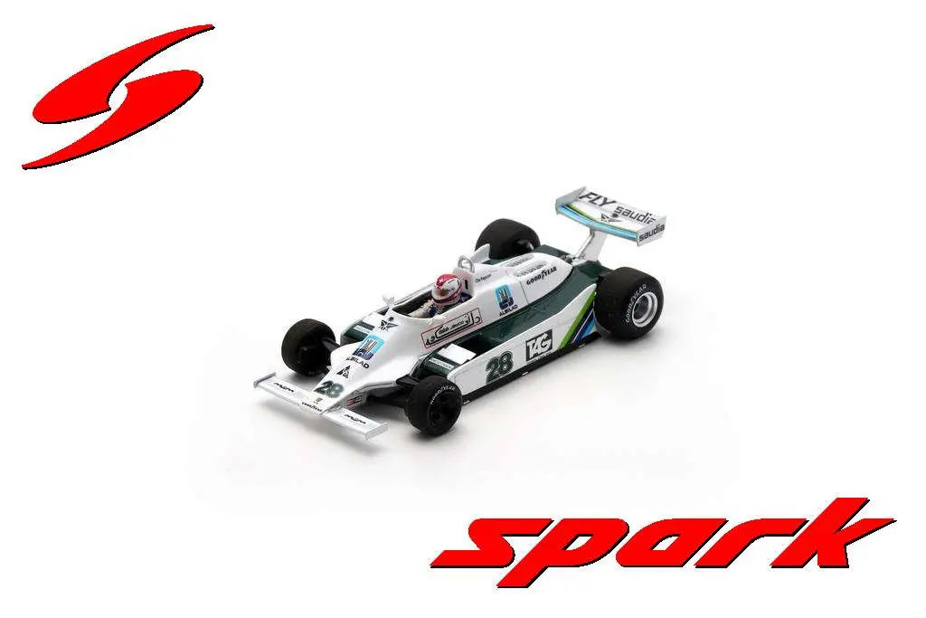 Spark : Williams FW07 No.28 Winner British GP 1979 Clay Regazzoni [1/43]
