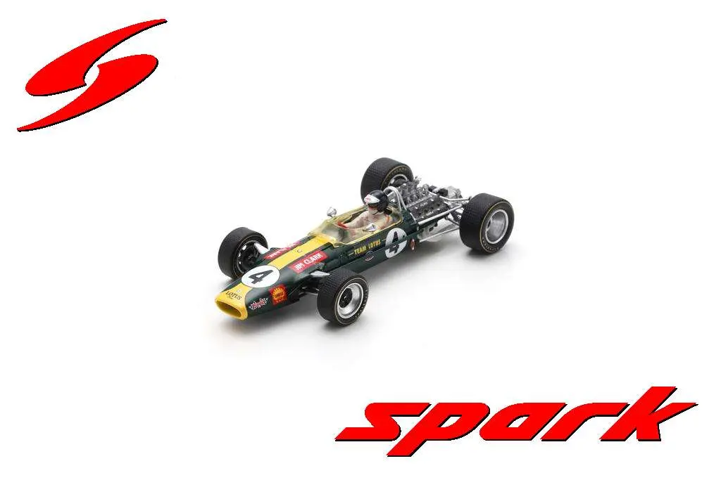 Spark : Lotus 49 No.4 Winner South African GP 1968 Jim Clark [1/43]