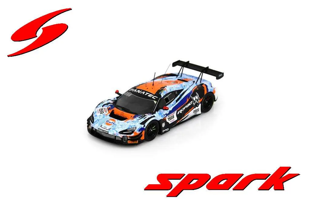 Spark : McLaren 720S GT3 EVO No.159 Garage 59 24H Spa 2024 D. Macdonald – B. Goethe – T. Gamble