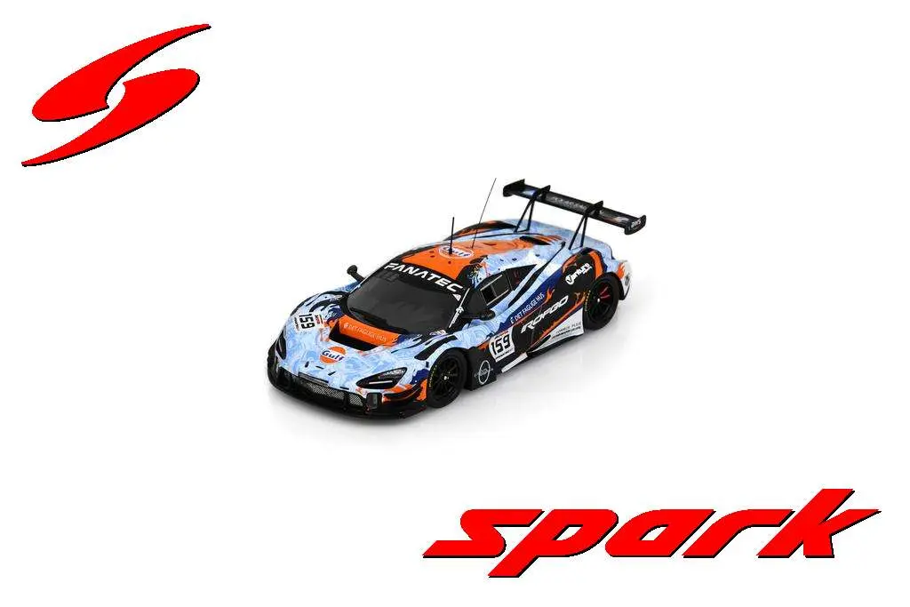 Spark : McLaren 720S GT3 EVO No.159 Garage 59 24H Spa 2023 M. Kirchhöfer - B. Goethe - N. Kjaergaard [1/43]