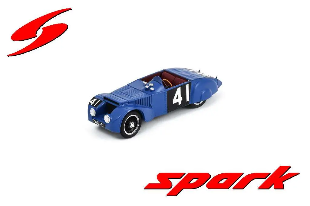 Spark : Chenard & Walker Tank No.41 Le Mans 24H 1937 Y. Giraud-Cabantous - C. Rigoulot [1/43]