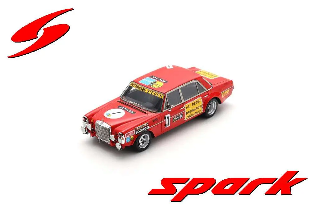 Spark : Mercedes-Benz 300 SEL 6.8 AMG No.1 24H Nürburgring 1972 H. Heyer – T. Betzler [1/43]