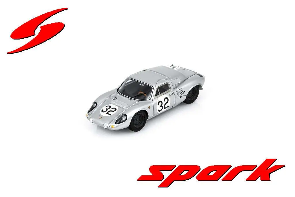 Spark : Porsche 718 RS61 Coupé No.32 7th Le Mans 24H 1961 E. Barth - H. Herrmann
