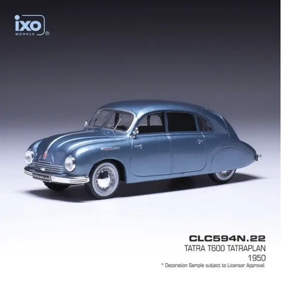 Ixo Models : Tatra T600 Tatraplan │ 1950 Light Blue (1/43) [1/43]