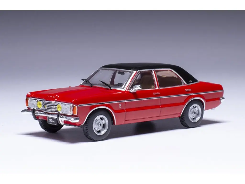 Ixo Models : Ford taunus GXL │ 1973 Rouge (1/43) 