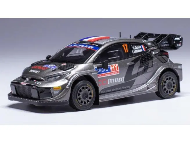 Ixo Models : Toyota GR Yaris Rally1 Hybrid │ No.17 Winner Rally Finland 2024 - S.Ogier - V.Landais