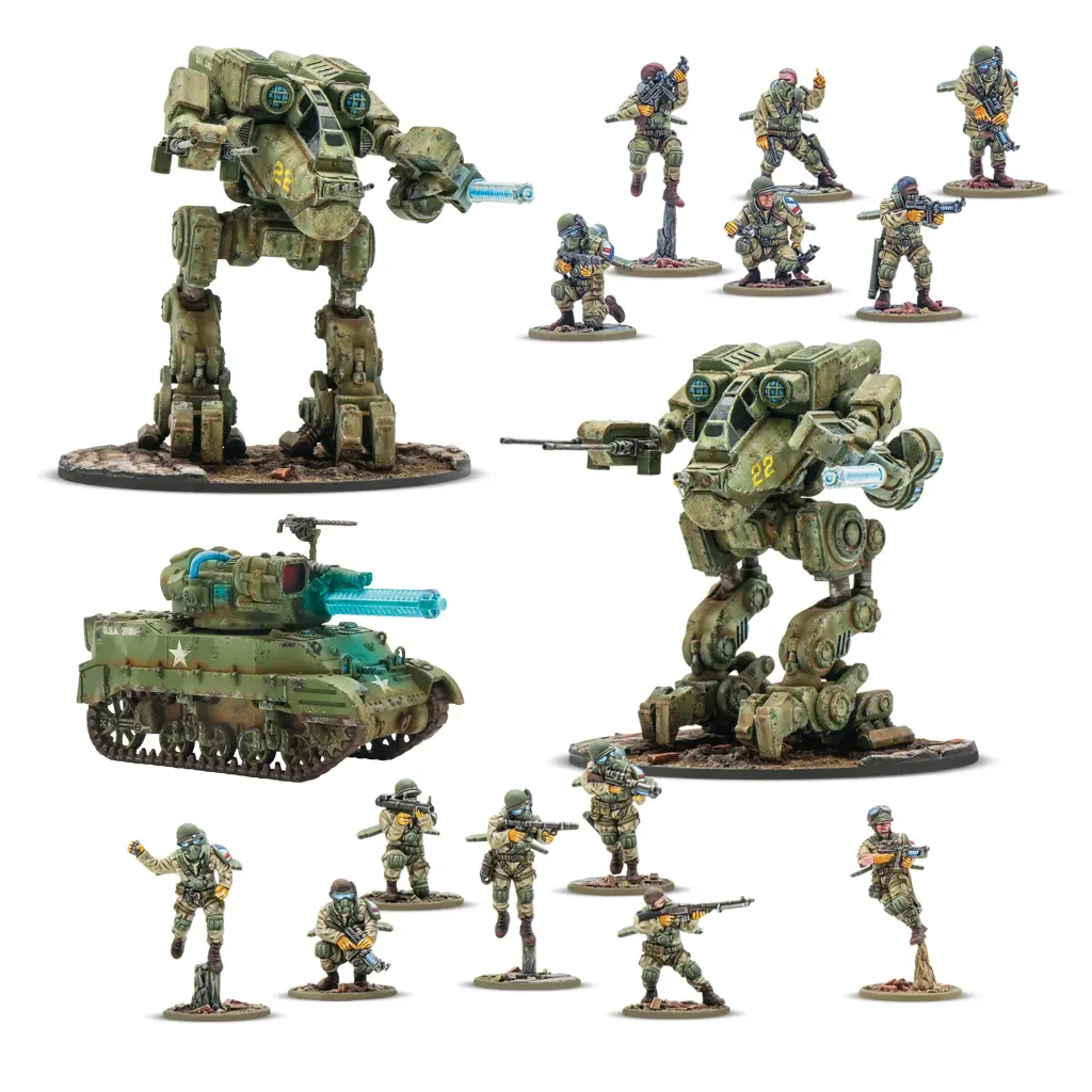 [WLG 452010405] United States : Army Stater Set 2025 │ Konflict'47