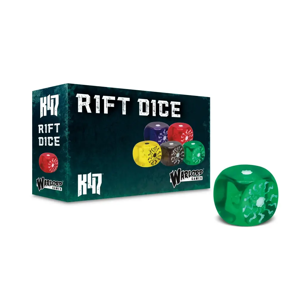 [WLG 452610003] Konflict'47 : Rift Dice Green (12pcs)