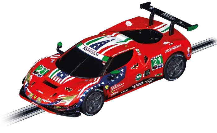Carrera GO : Ferrari 296 GT3 "AF Corse│No.21" (IMSA, Weathertech GTD (2024)  [1/43]