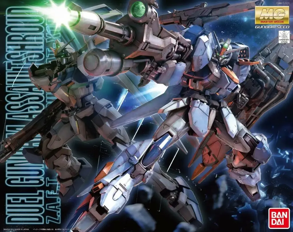 [BAI 5062904] Bandai : Duel Gundam Assaultshroud Z.A.F.T. Mobile Suit Gat-X102 [MG][1/100]