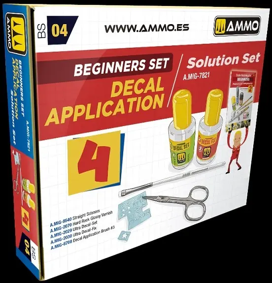 [MIG 7821] Ammo Mig : Decal Application set depart 