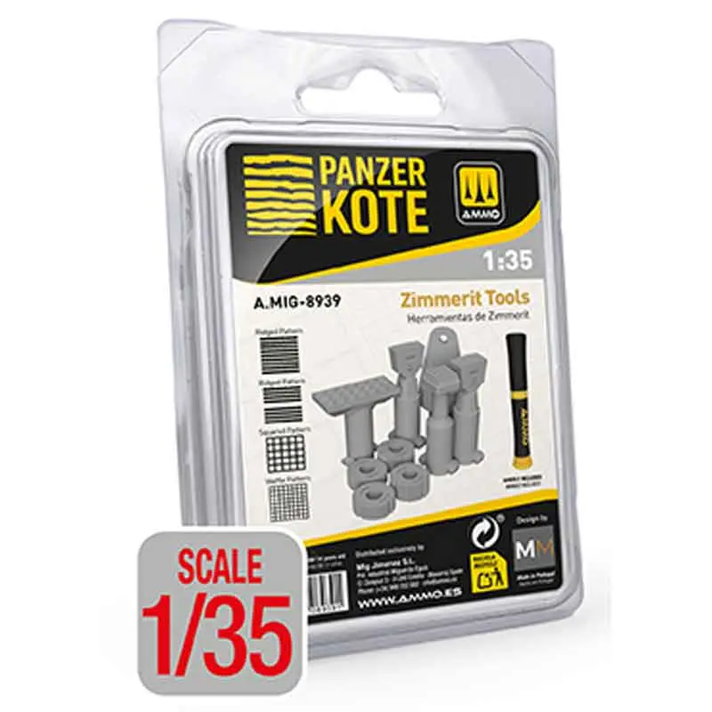 [MIG 8939] Ammo Mig : Outillage pour Zimmerit 