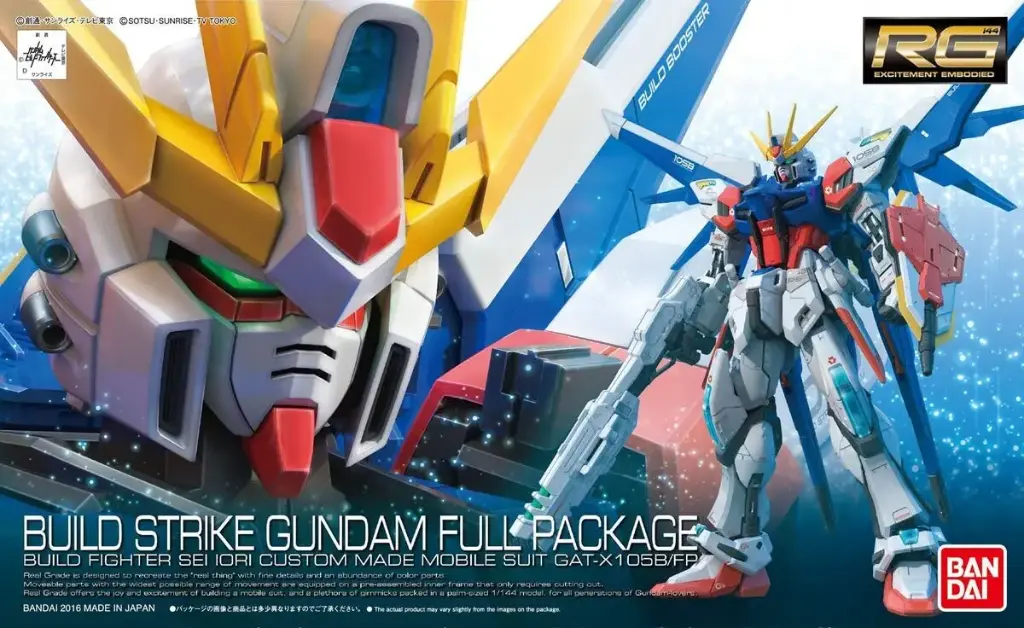 [BAI 5063084] Bandai : Build Strike Gundam Full Package • Gat-X105B/FP [RG][1/144]
