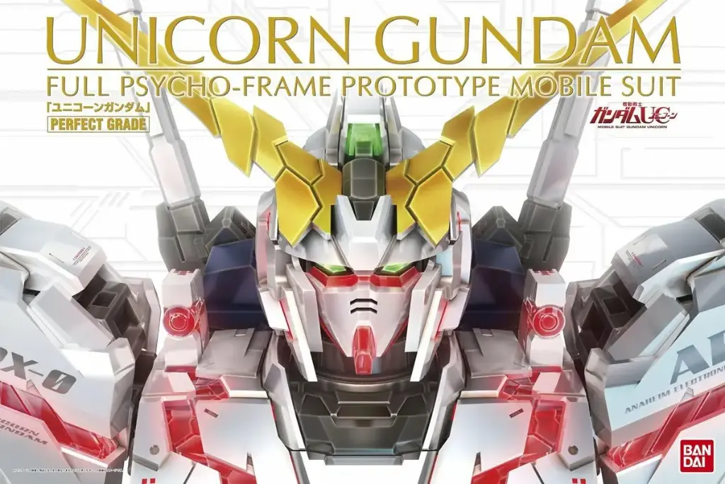 [BAI 5063513] Bandai : Unicorn Gundam • Full Psycho-Frame Prototype Mobile Suit [PG][1/60]