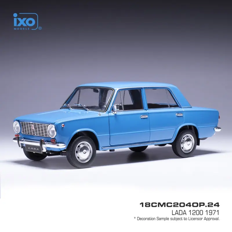 Ixo Models : Lada 1200 │ 1971 - Blue  [1/18]