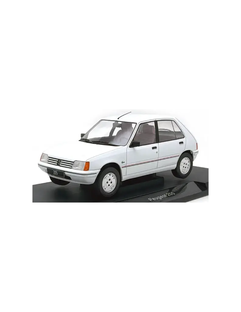 Modelcar : Peugeot 205 Lacoste │ White  [1/18]