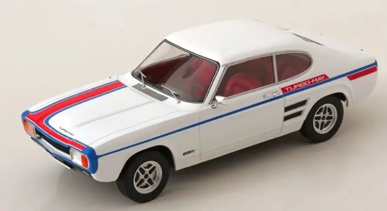 Modelcar : Ford Capri MK.I GT Turbo │ Blanche  [1/18]