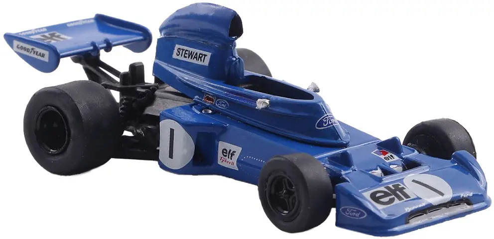 Brekina : Tyrrell 005 │ No.1 de Jackie Stewart au GP d'Autriche '72