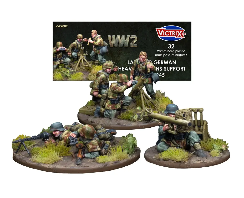 [VTX VW2002] Victrix : Late War German Heavy Support Heavy Weapons (1944-1945)  (copie)