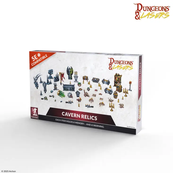[ARS DNL0119] Dungeons & Lasers : Cavern Relics │ Dungeons & Dragons 5E Compatible