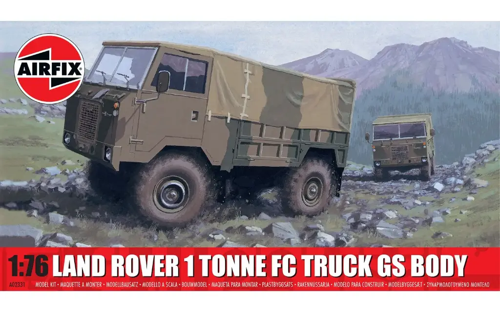 Airfix : Land Rover 1 Tonne FC Truck GS Body