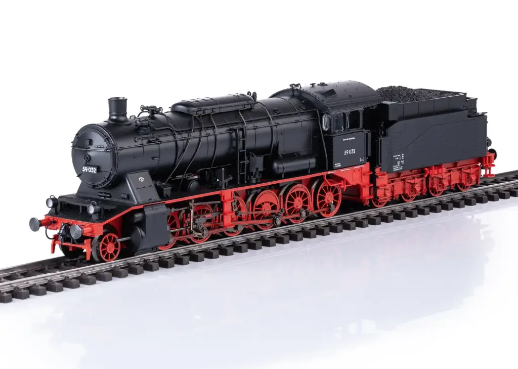 Trix : Locomotive à Vapeur (#BR 59) de la DB │ DC Digital Sons Époque III HO - 1/87 (Réf : 25059)