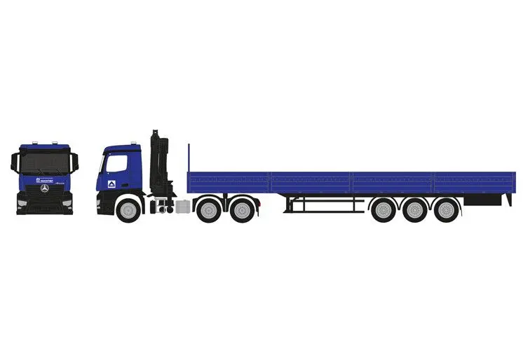 Herpa :Mercedes Benz Arocs + kraan P.Sz. Hoch Tief